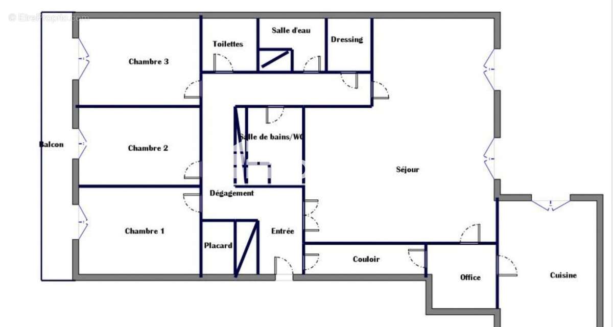 Appartement à PARIS-15E