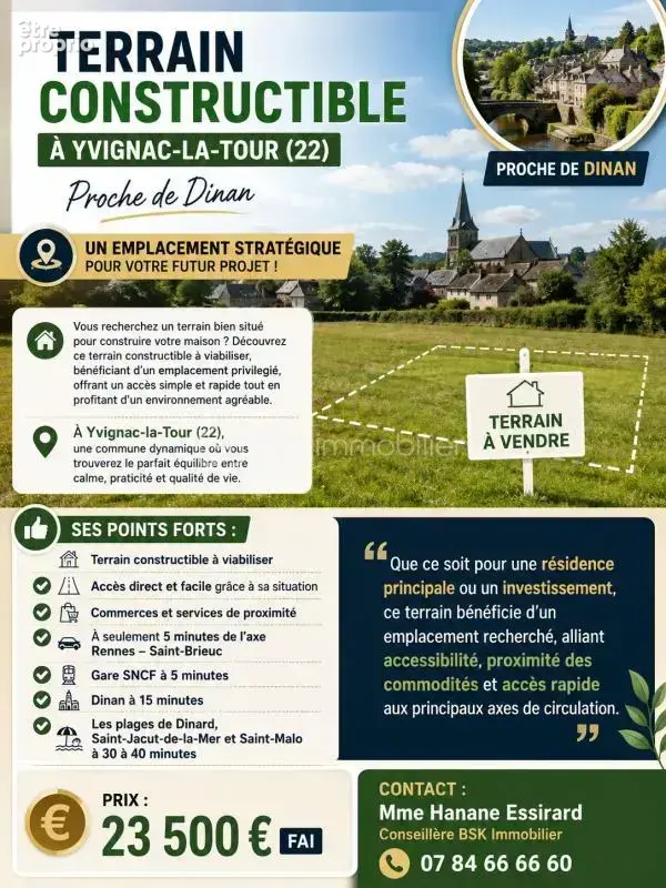 Terrain à YVIGNAC-LA-TOUR