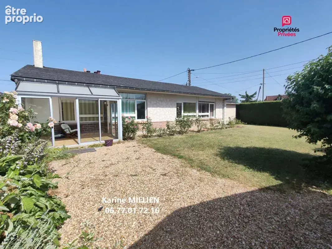 EZY SUR EURE 27530 Maison de PLAIN-PIED - 3 chambres - 2 garages - Appentis - Terrain - 175000  HAI - photo 2
