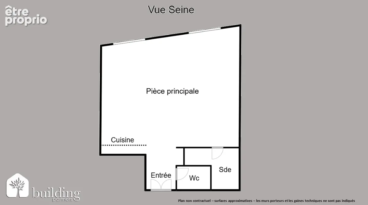 Île de la Jatte Neuilly-sur-Seine - Studio 51,65 m² - photo 2