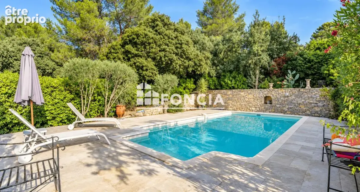 Mas de lauze – rare à la vente : maison de caractère en pierre avec piscine et annexe indépendante - photo 2