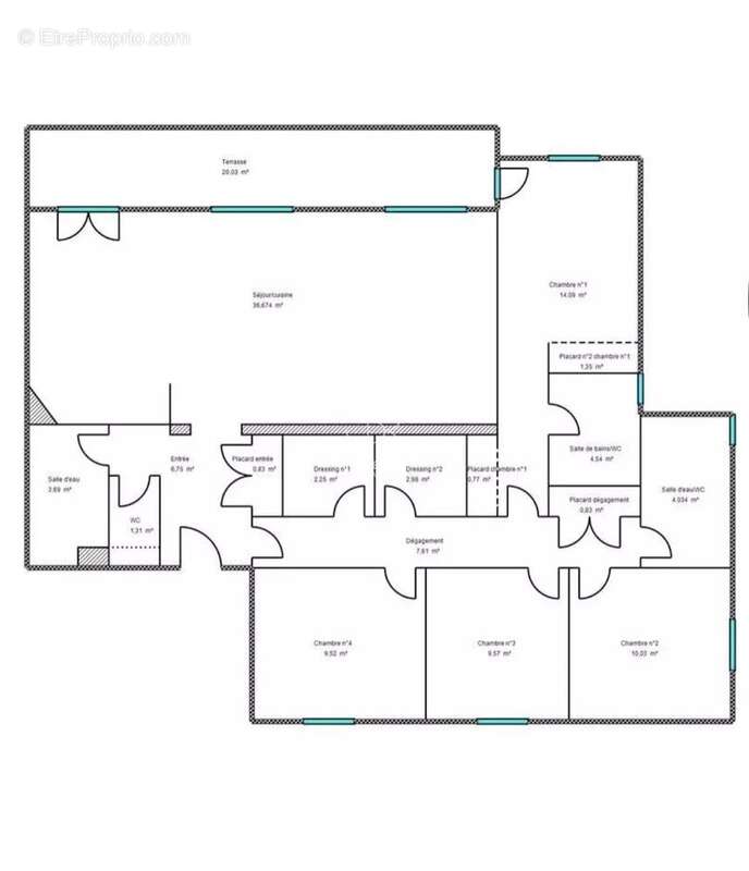 Appartement à VILLENEUVE-LOUBET