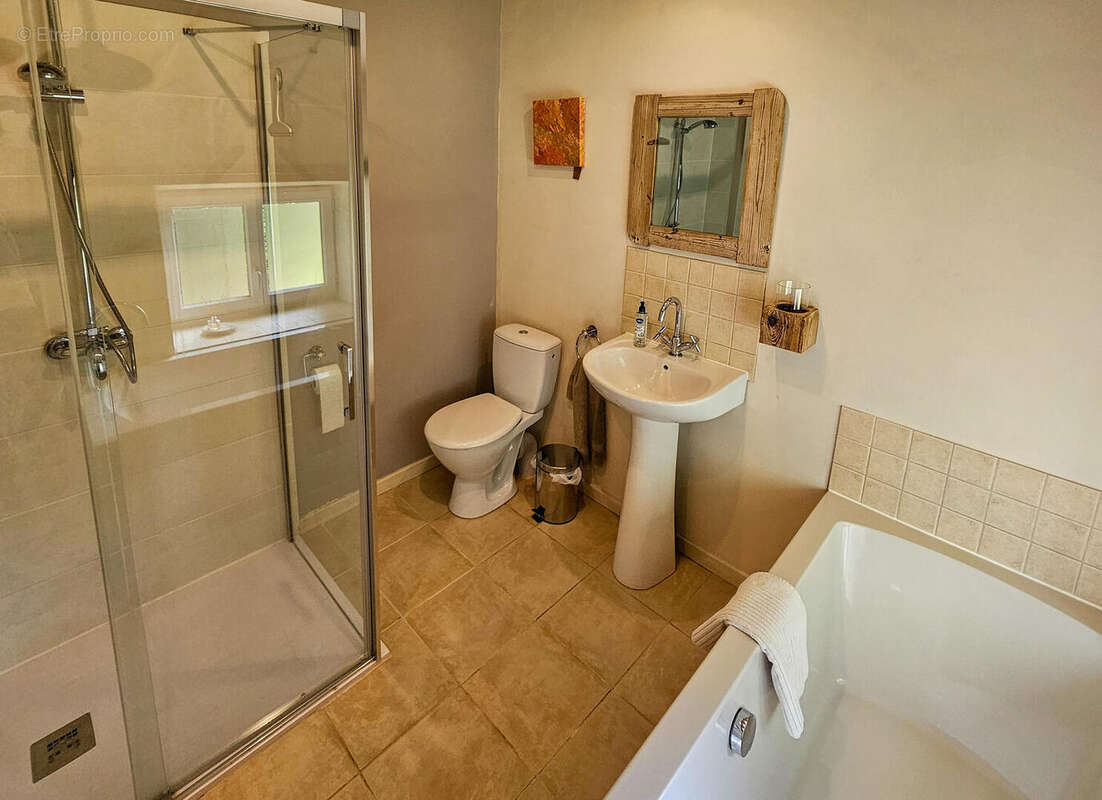 salle de bain - Maison à MIREPOIX