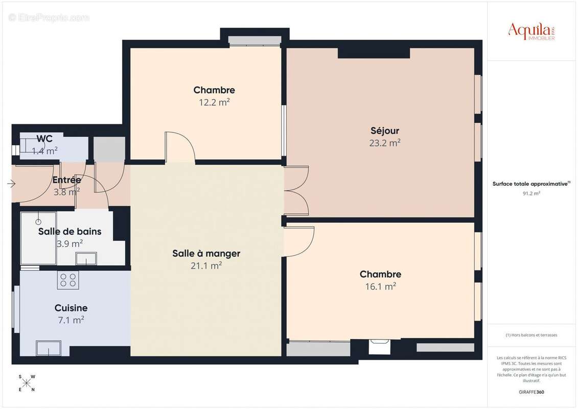 Appartement à LYON-7E