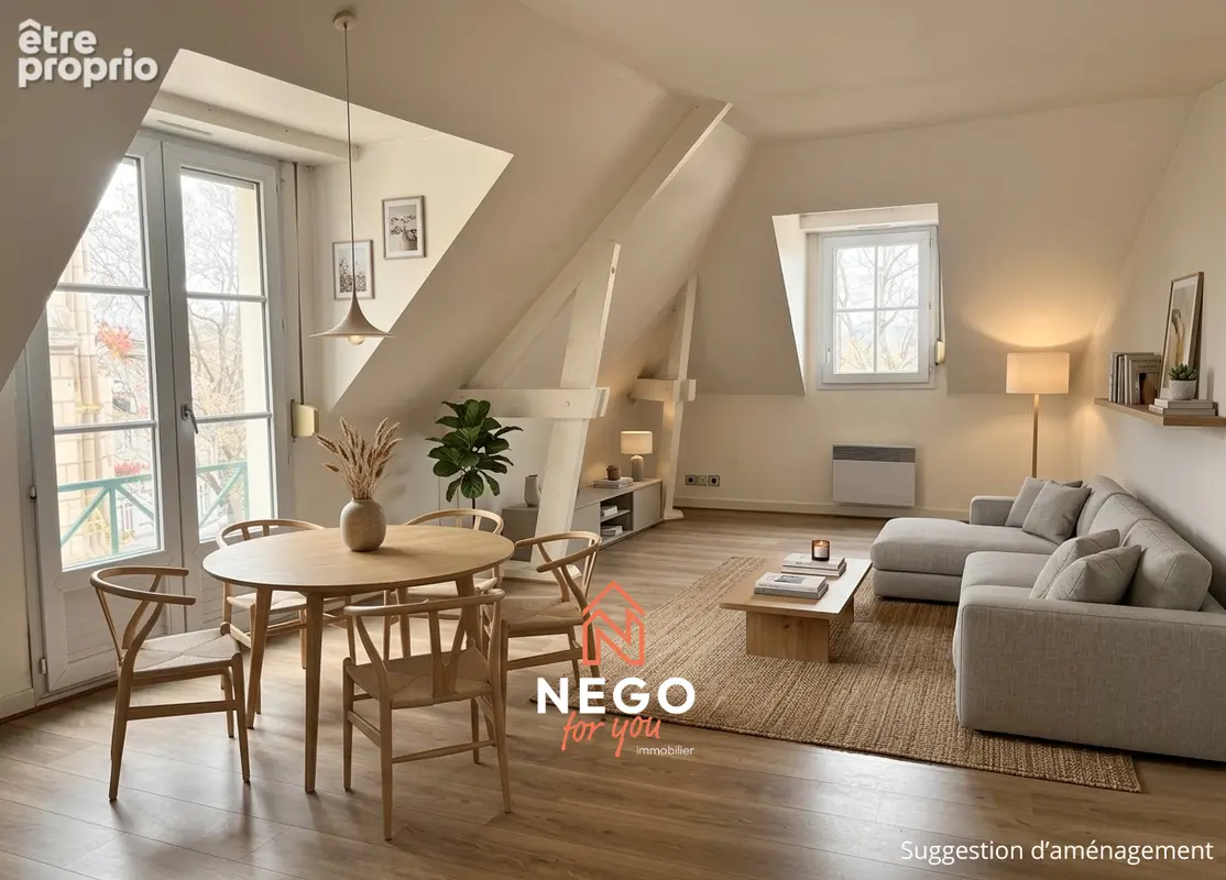Appartement 88 m²  avec cave - Place Imbach - ANGERS - photo 2