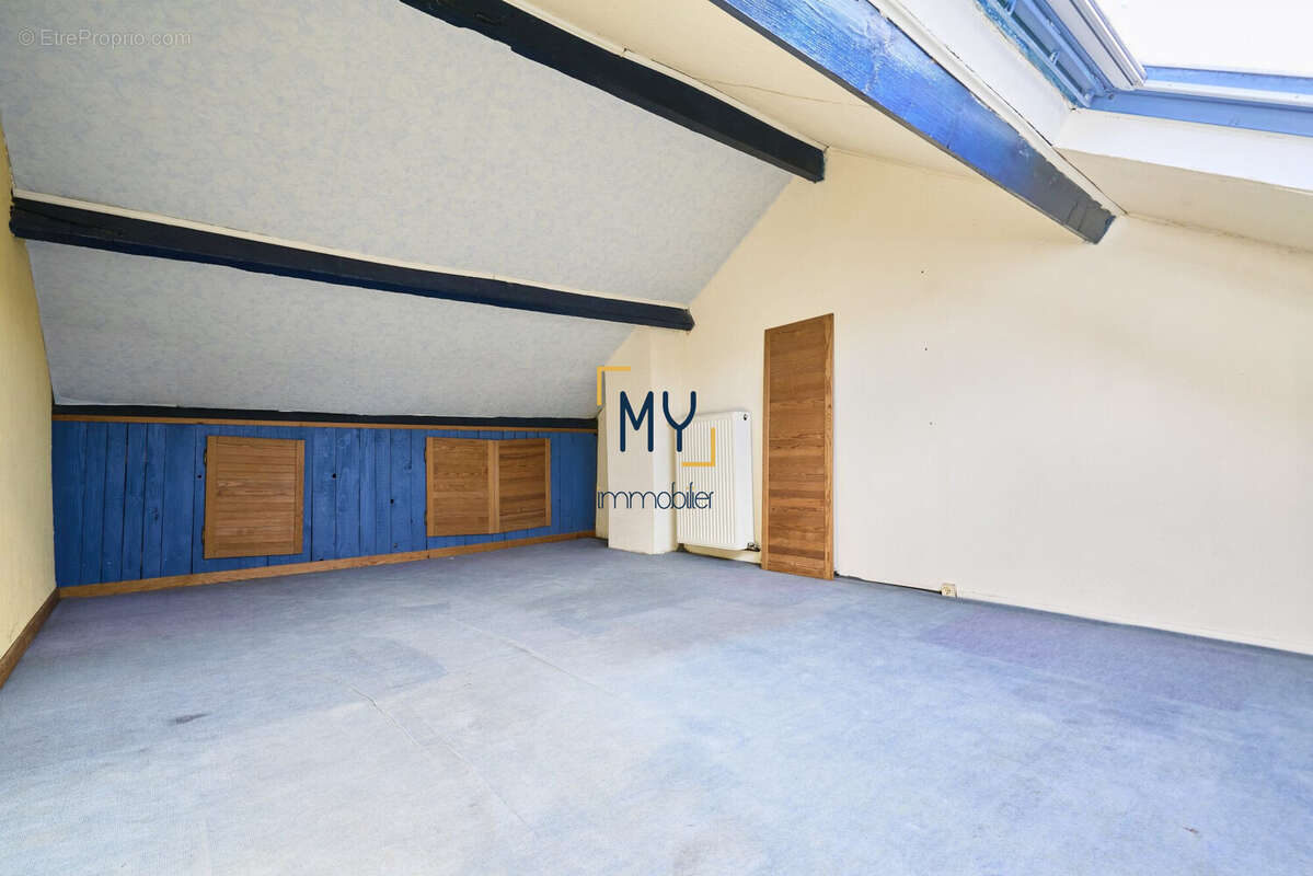 CHAMBRE 3/3 - Maison à vendre - 4 pièces - 85 m² - Marquette-Lez-Lille (Jardin) - À rénover - Maison à MARQUETTE-LEZ-LILLE