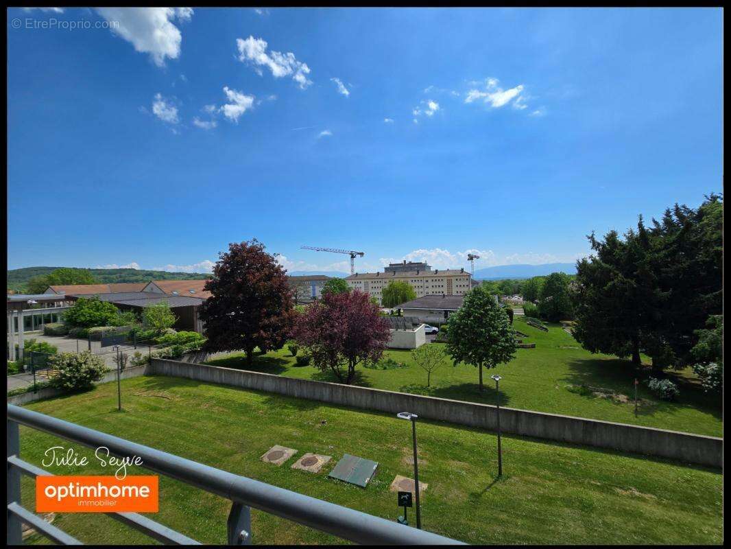 T3 Gex traversant avec magnifique terrasse et vue Mont Blanc – 2 places de parking - photo 3