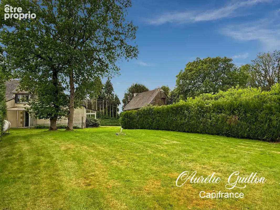 Maison avec dépendance, cour, double jardin et 2 099 m² de terrain – Campagne de Loyat - photo 12
