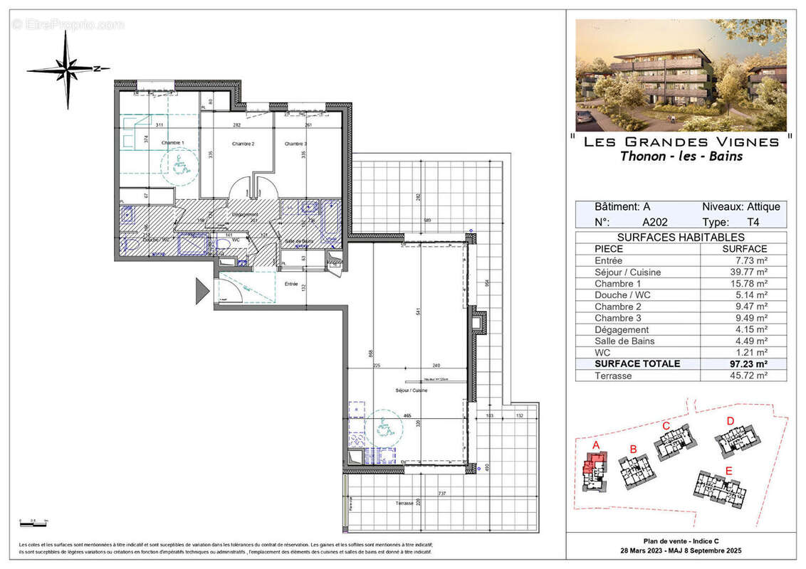 Appartement à THONON-LES-BAINS