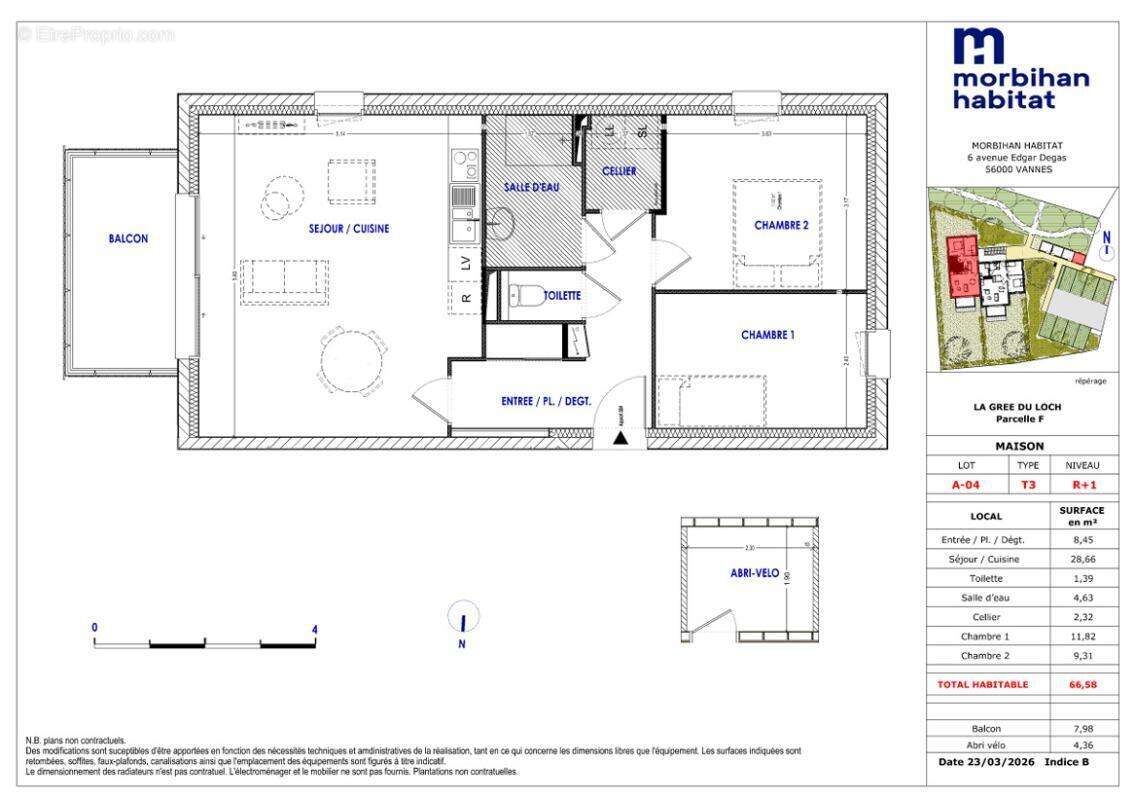 Appartement à THEIX