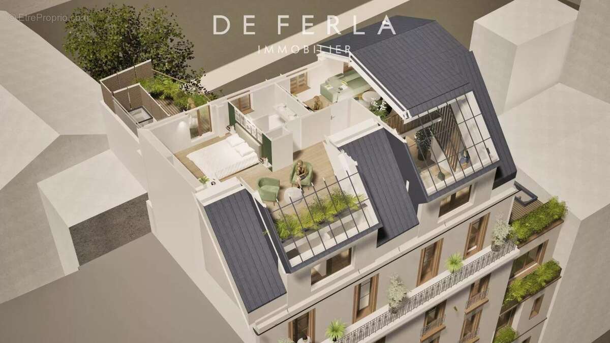 Appartement à PARIS-14E