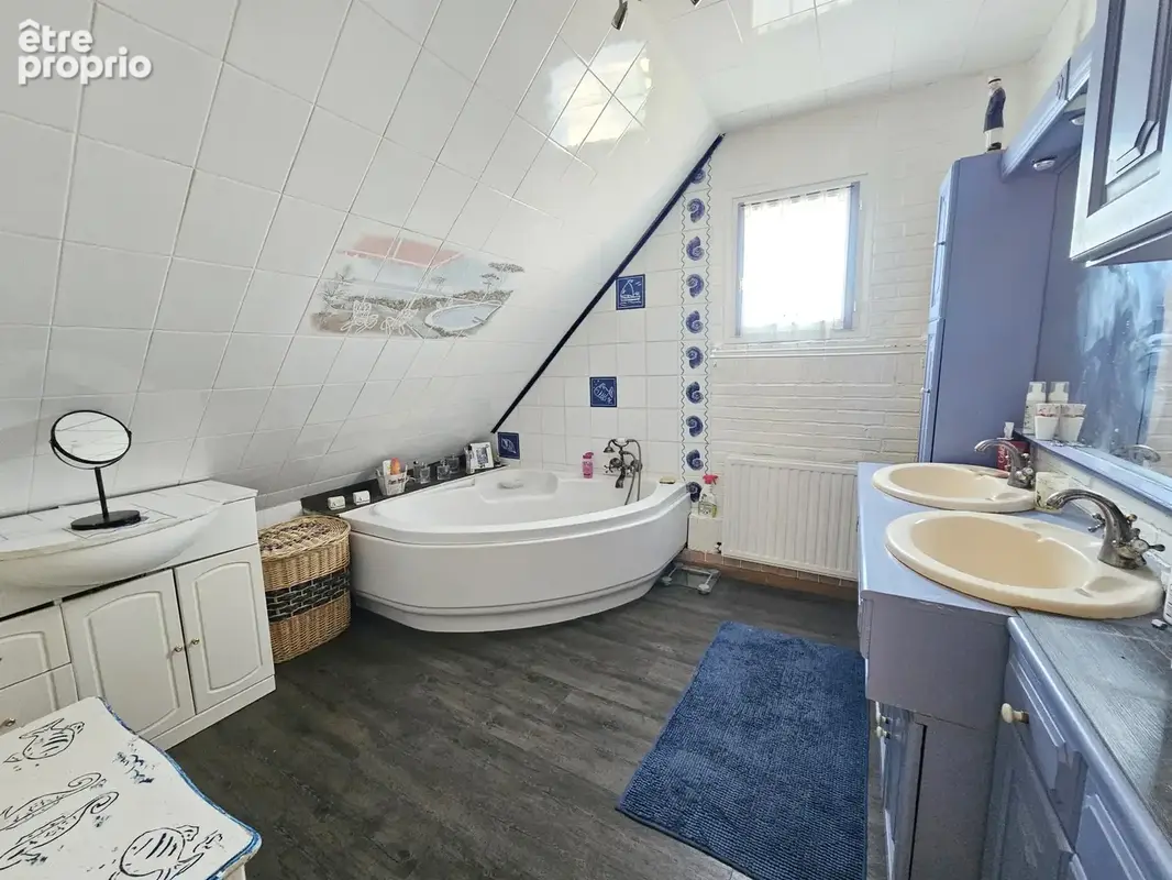 Semi plain-pied - maison individuelle - 148 m2 hab - 210 m2 utile - 4 ch - sous-sol 60 m2 - photo 9