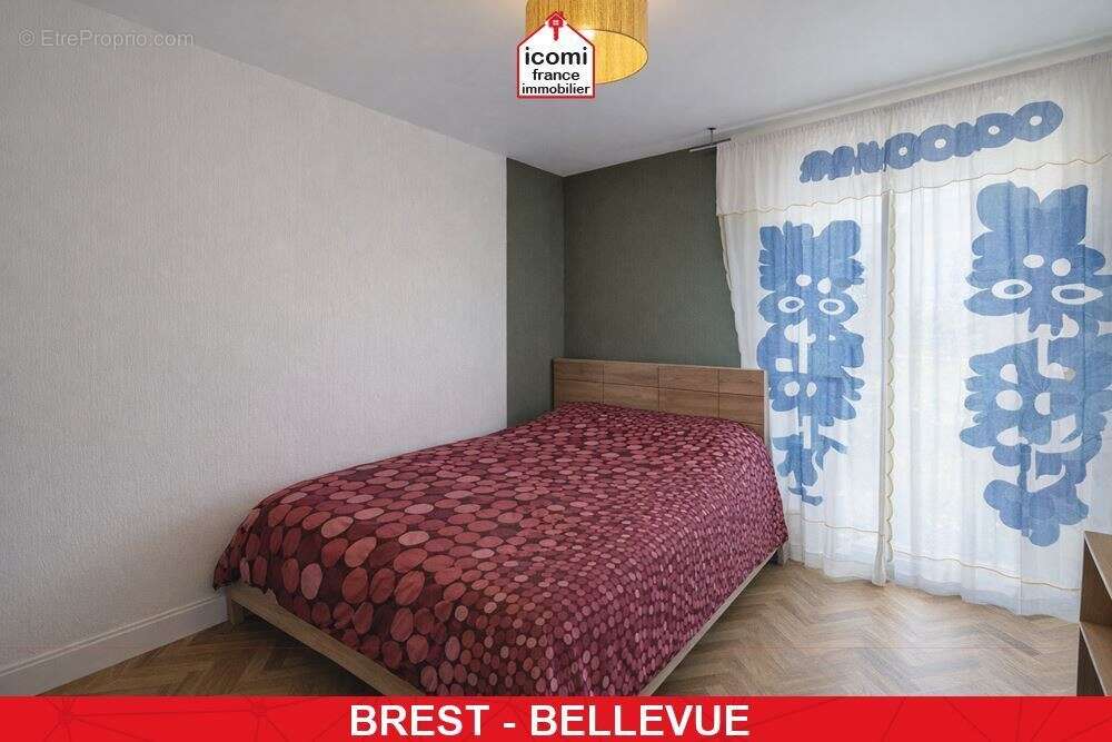 Finistere - brest (29200) - a vendre - appartement 74m² - 3 chambres - balcon - cave - dalle beton - ascenseur - commerces a pro - photo 7