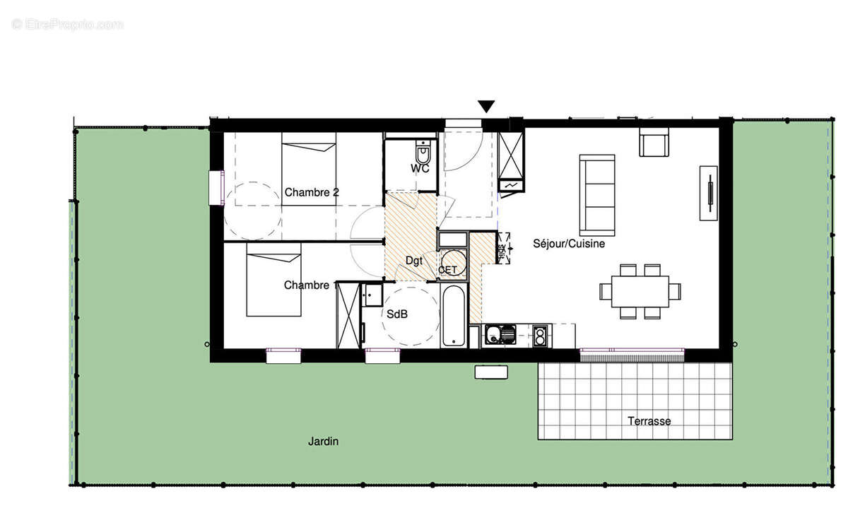 Appartement à ROUFFIAC-TOLOSAN