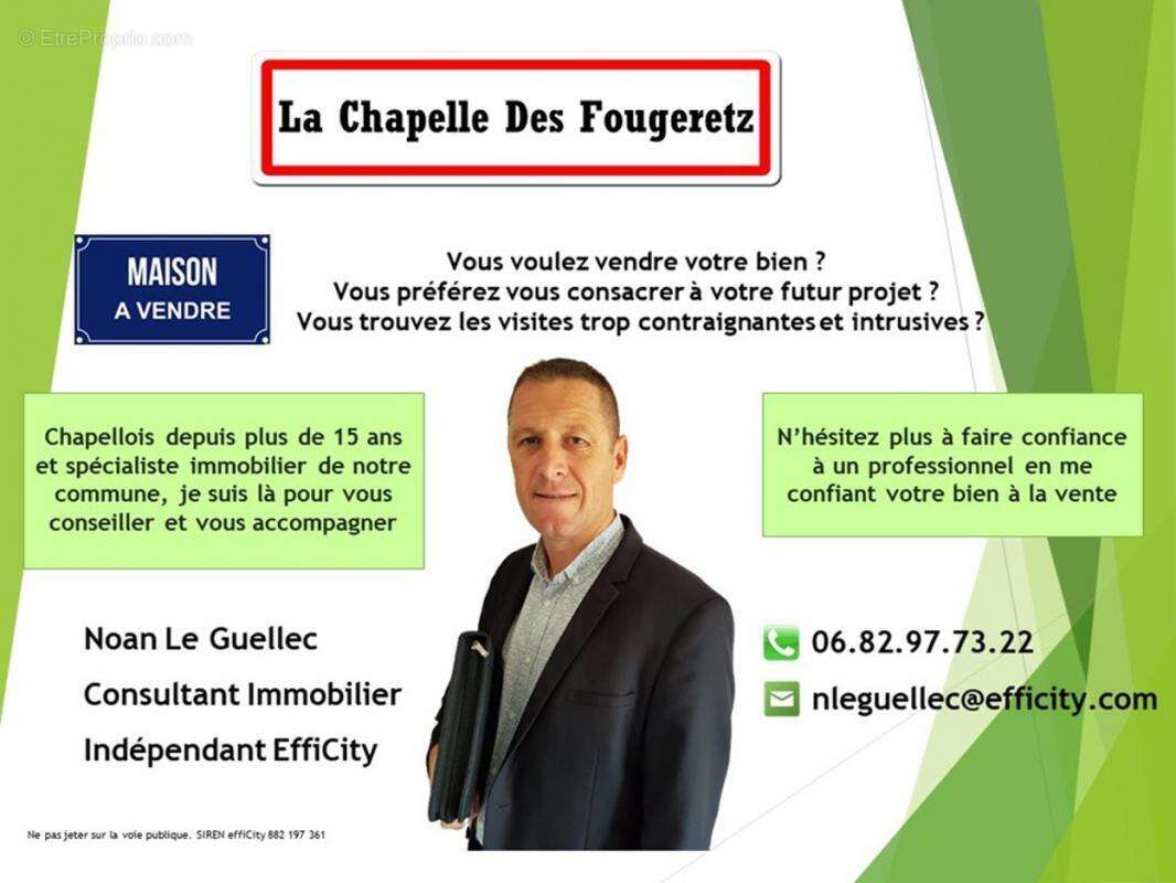 Appartement à LA CHAPELLE-DES-FOUGERETZ