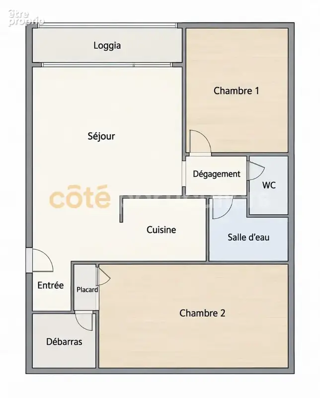St hilaire de riez -- appartement 3 pieces -- 45 m2 -- vue mer -- stationnement - photo 8