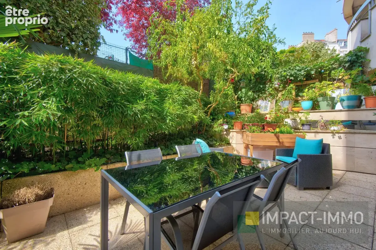 Appartement 2 pièces, coeur Bécon, terrasse de 25 m², proche gare - photo 3