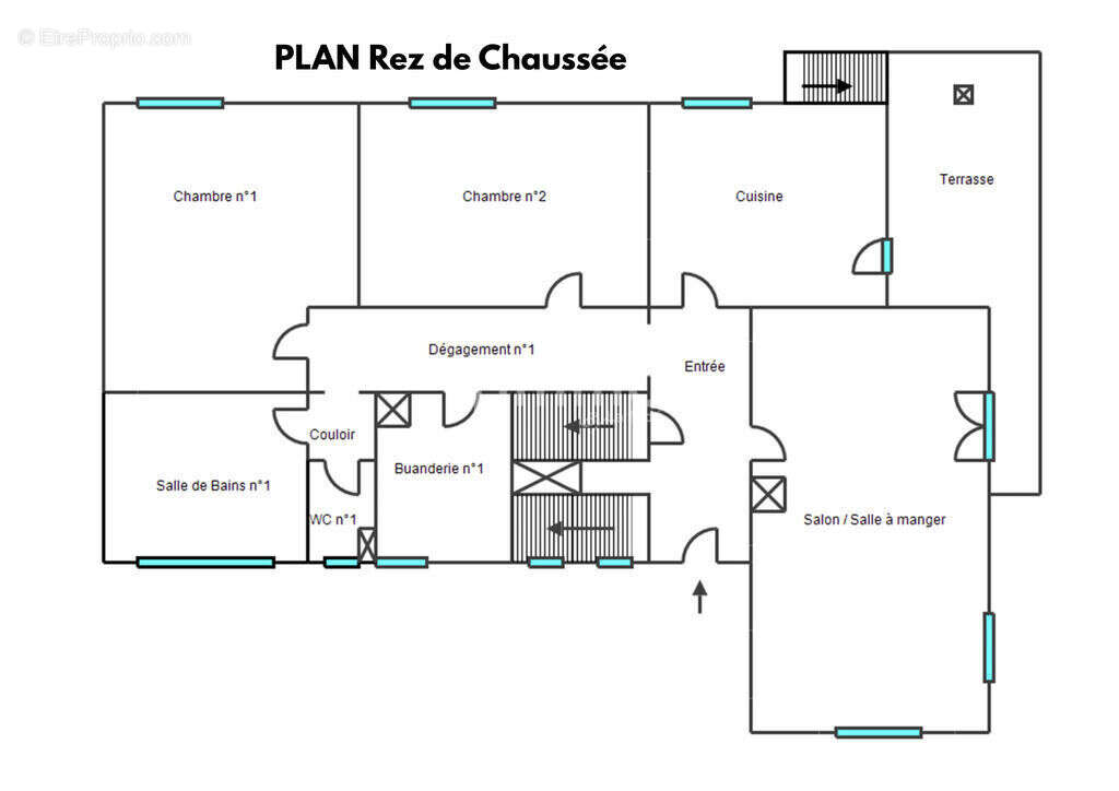 Maison familiale 190 m² – 13,63 ares constructibles – Triple gar - photo 22