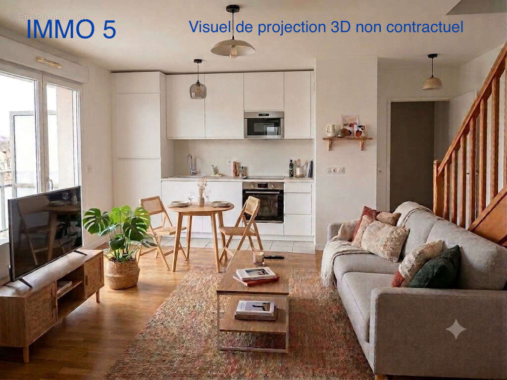 Drancy - les oiseaux - t3 avec terrasse vue panoramique 360o - proche gare rer b drancy - photo 5