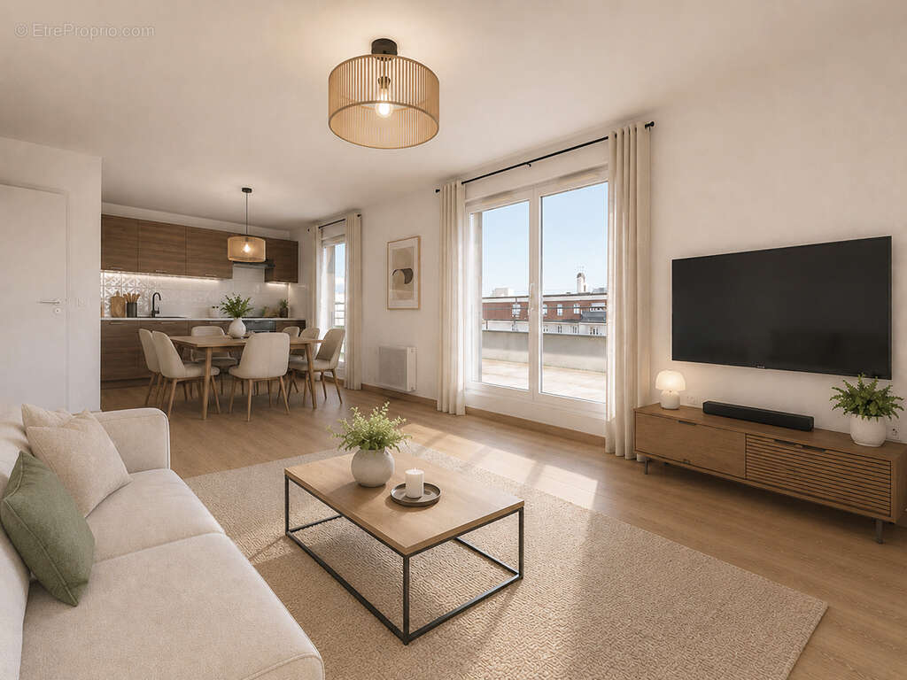 Appartement 91 m² à Quincy-Sous-Senart  - photo 4