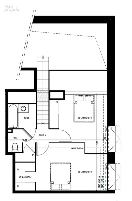 Dernier etage et grande terrasse 117m2 - photo 3