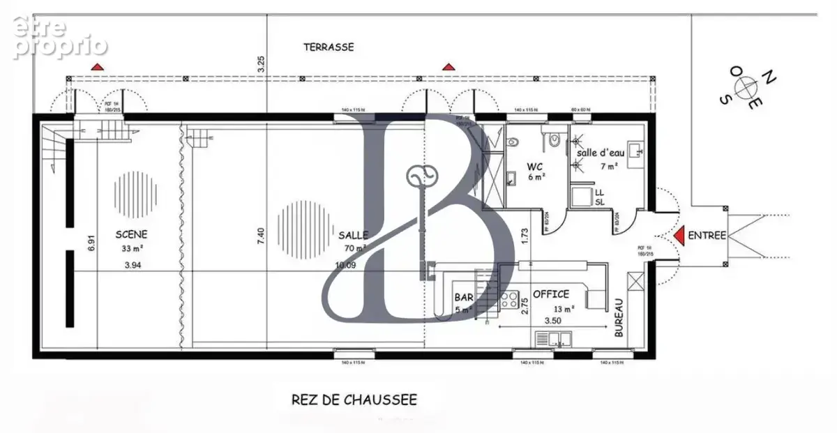 Maison 3 pièces 170 m² à vendre à Saint-Denis-Le-Gast (50450) - photo 2