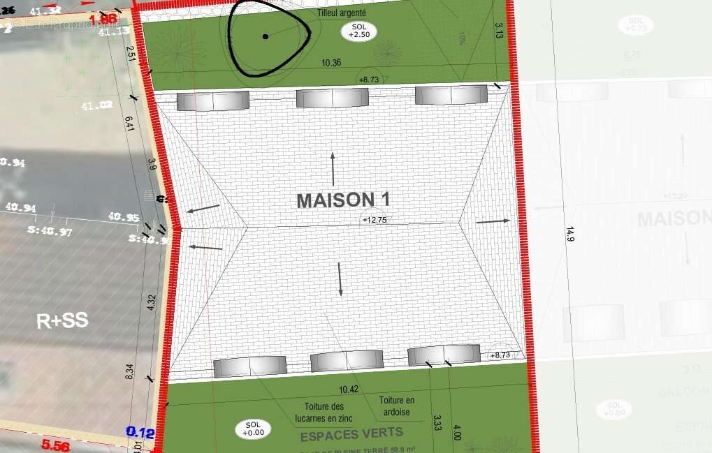 Terrain à SAINT-MAURICE