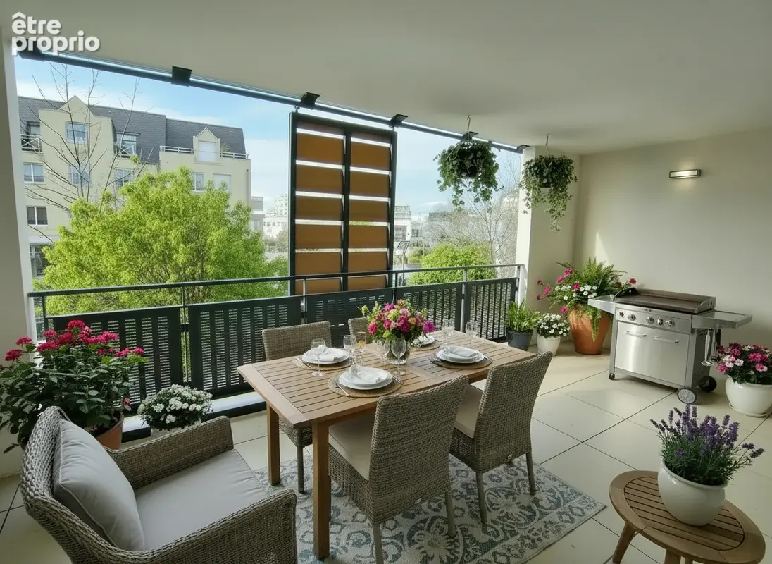appartement - sous garantie - Ascenseur - TERRASSE - photo 3