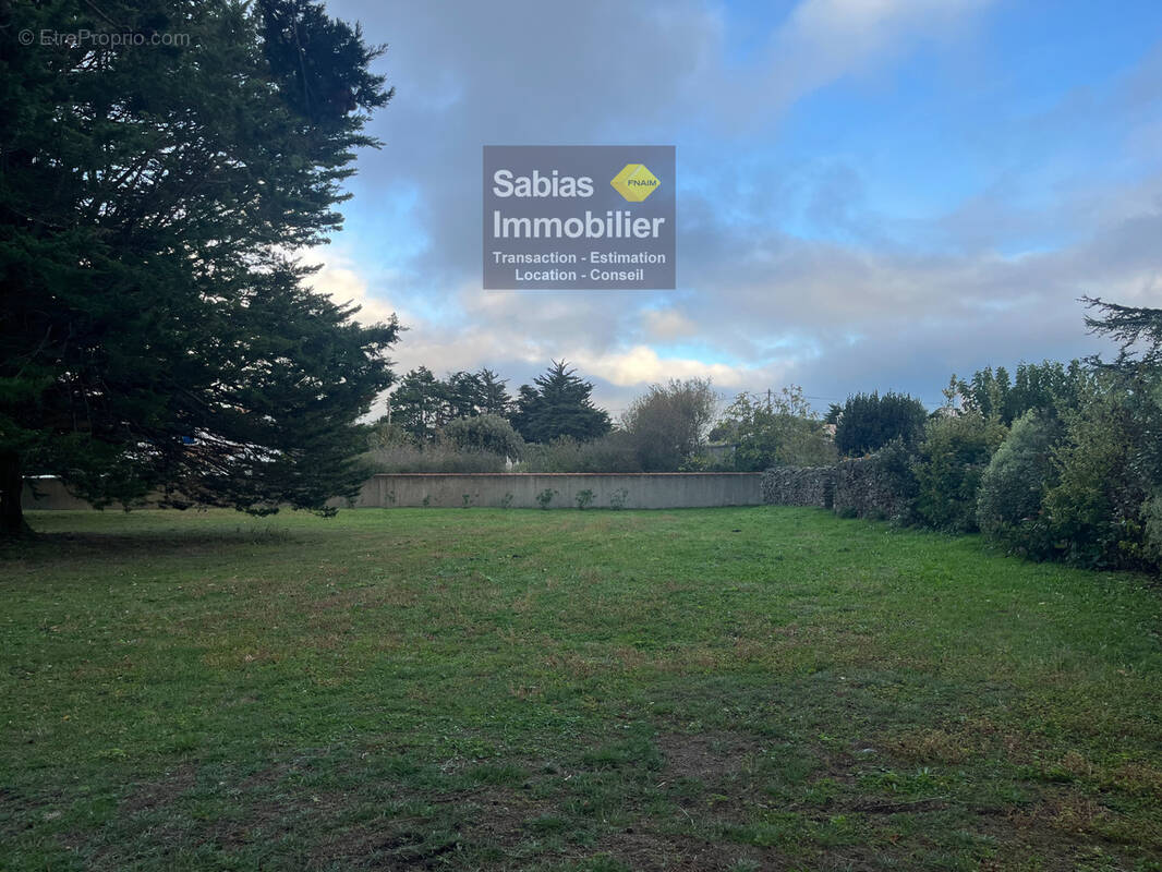 Terrain à L&#039;ILE-D&#039;YEU