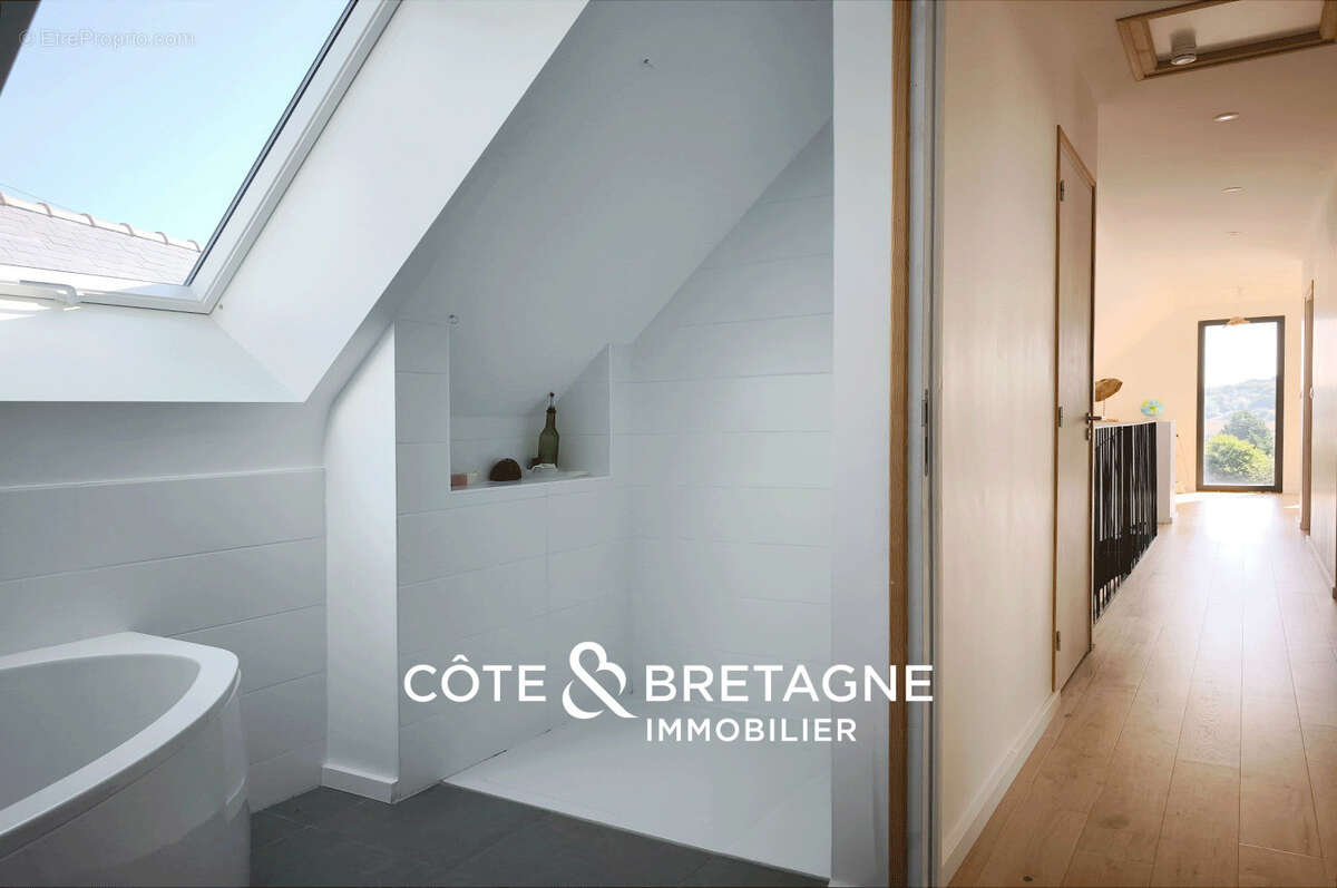 Maison contemporaine vue mer a loguivy-de-la-mer - ploubazlanec  réf : 2026155 - photo 15