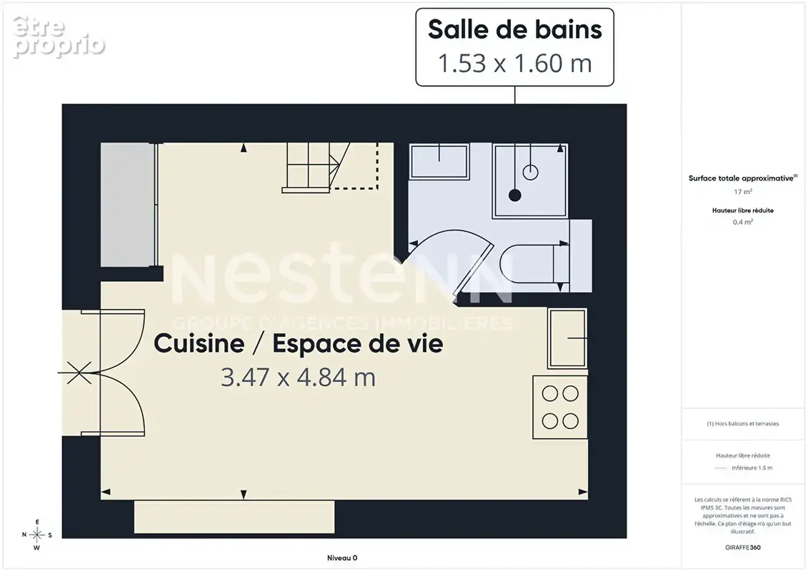 Charmant studio à vendre avec terrasse de 30 m² - photo 8