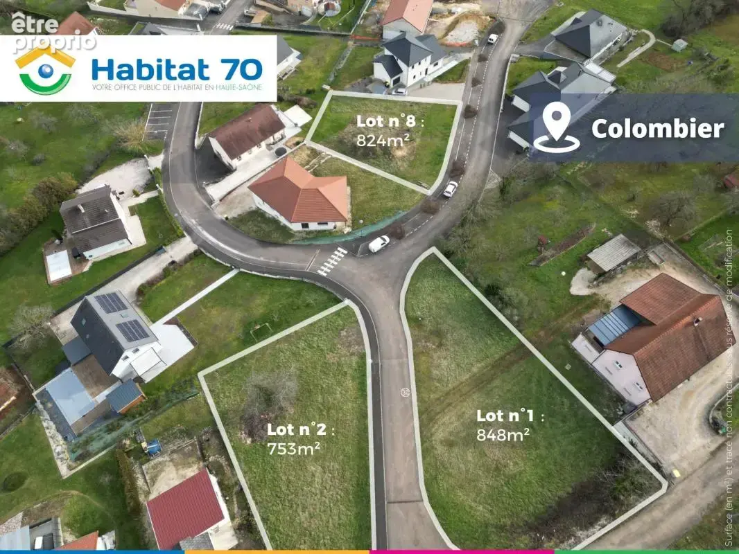 Photo Terrain à Colombier au prix de 28 614€