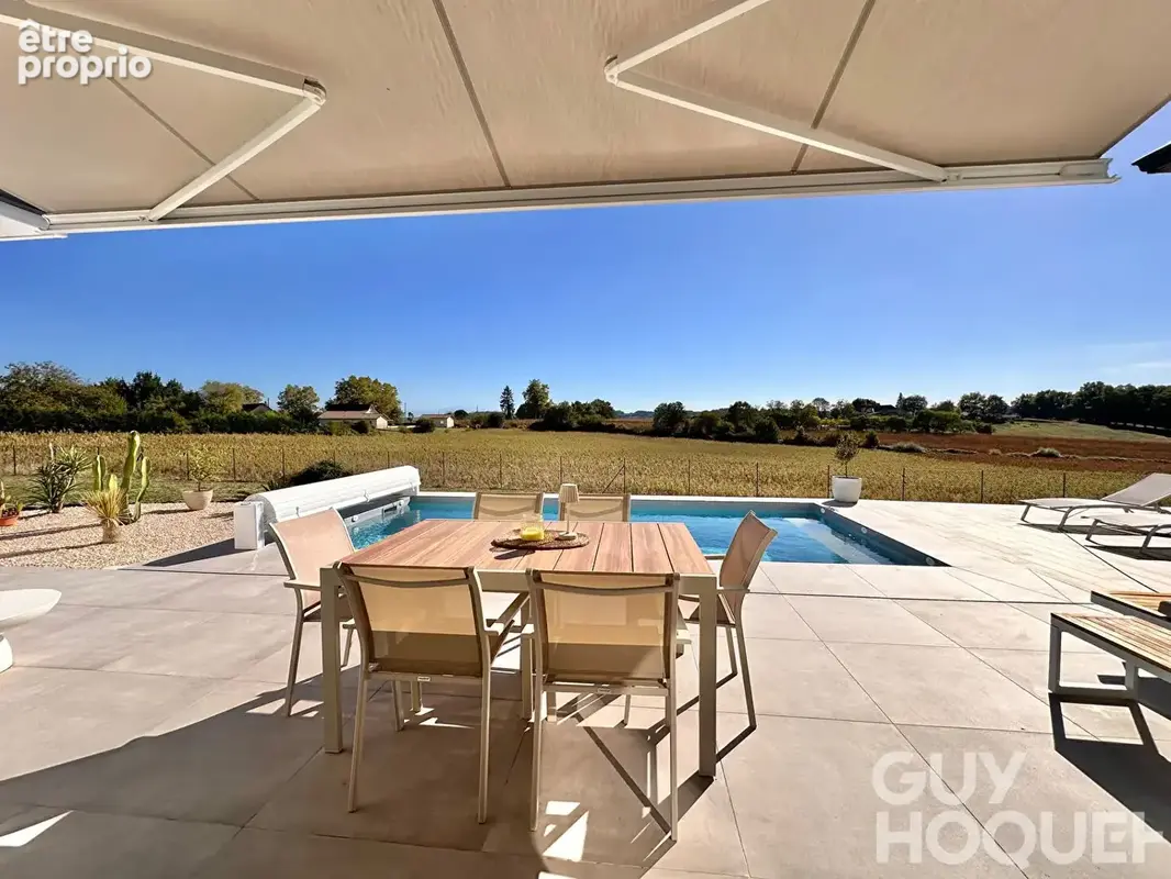 Maison contemporaine de 143 m² avec piscine et vue Pyrénées sur ORTHEZ - photo 15