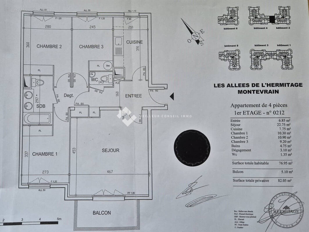 Appartement à MONTEVRAIN