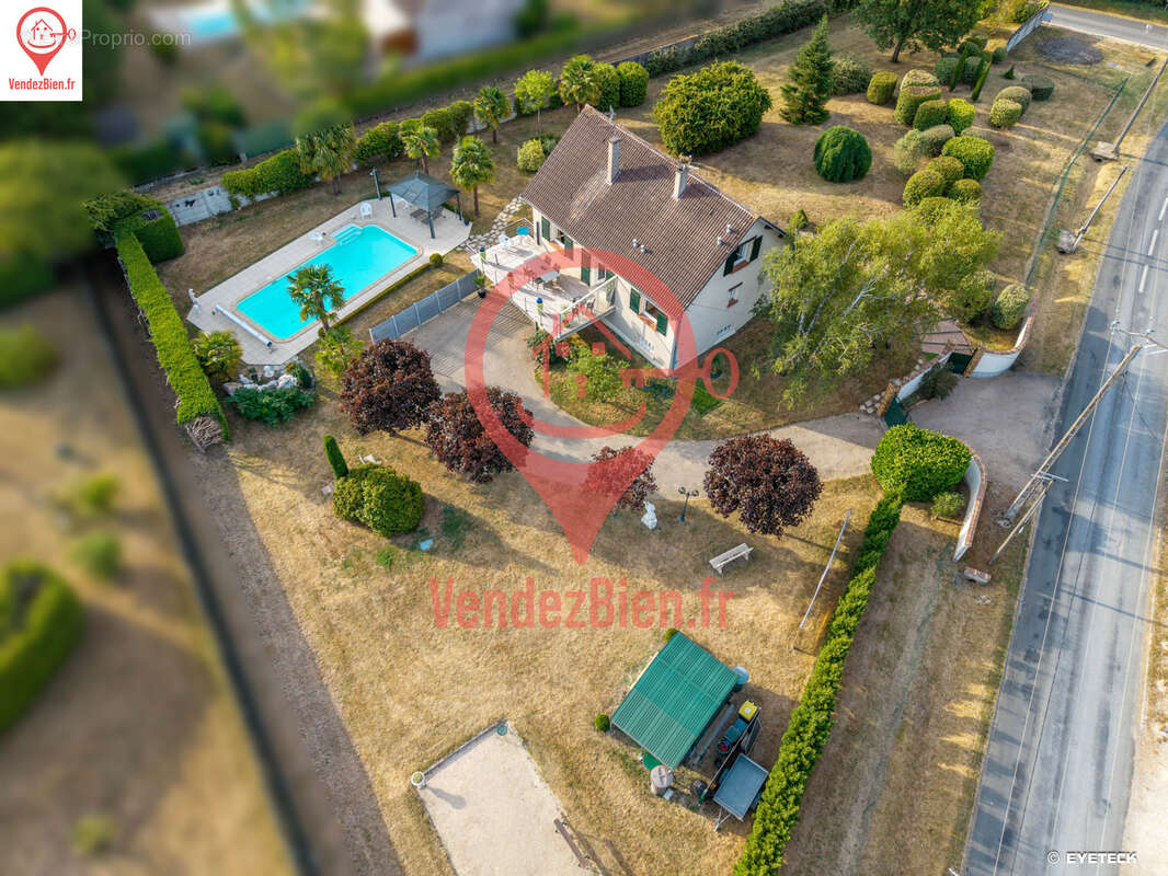 Maison T5 150m2 sur sous-sol - Terrain 3067m2 - Piscine - Terrain de pétanque - photo 21