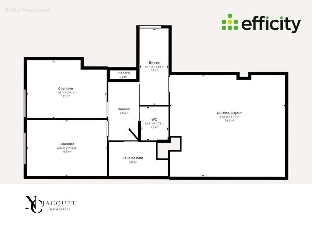 Appartement à RILLIEUX-LA-PAPE