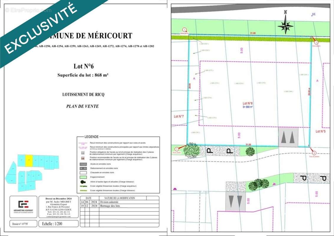 Photo 3 - Terrain à MERICOURT