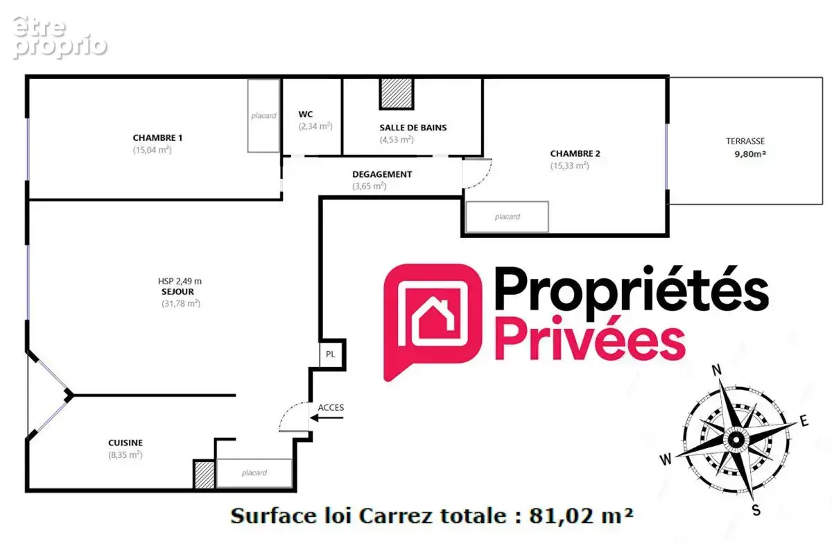 Appartement Boulogne Billancourt traversant 3 pièce(s) 81,02 m2 avec terrasse de 10 m2 - photo 13