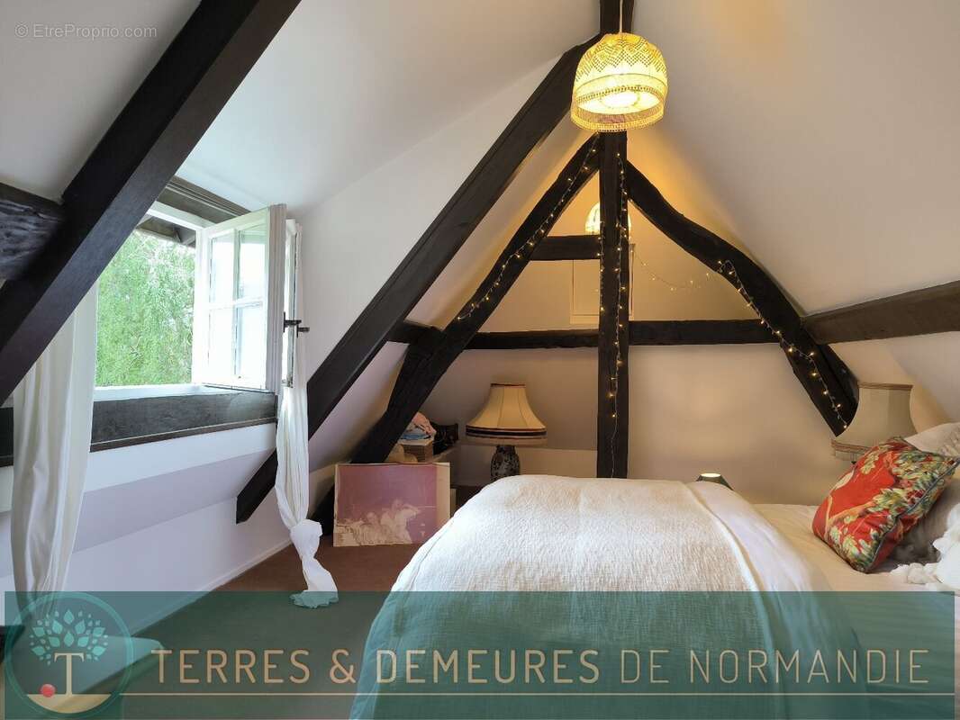 Vallée de Seine, village typique normand, propriété de caractère, au calme, jardin arboré. - photo 11