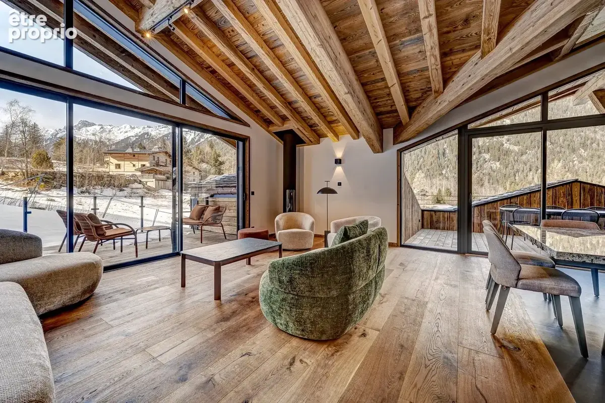 CHAMONIX – Chalet de luxe avec une piscine - photo 4
