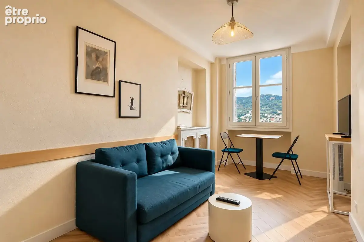 Nice cimiez: 2p duplex + chambre de service - photo 2