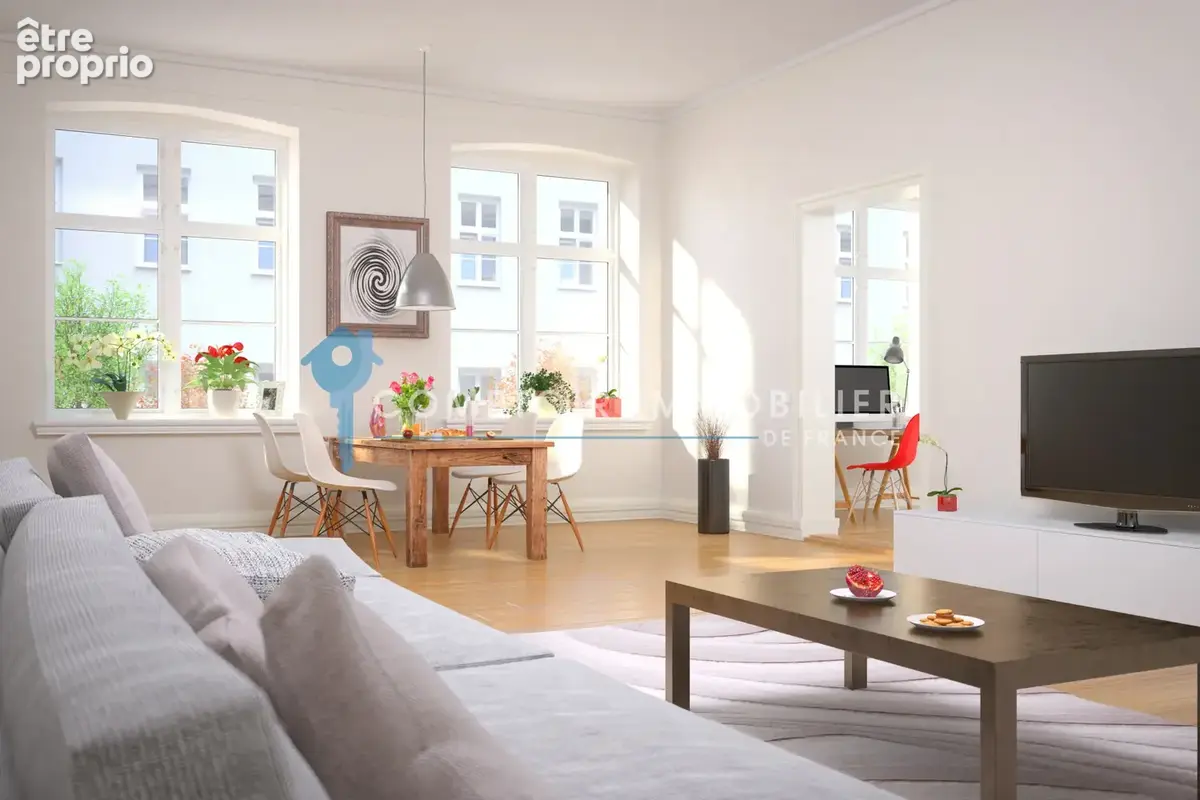 Aix nord 2,5km cv bellegarde t2 48m2 jardin parking residence fermee - photo 2