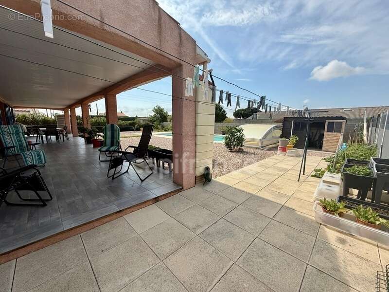 Villa à PEYRIAC MINERVOIS de 135 m2 environ, 3 chambres, piscine, garage  terrain 885m2 - photo 34