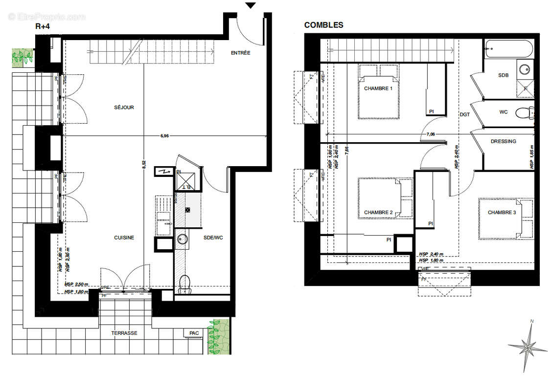 Appartement à QUINT-FONSEGRIVES