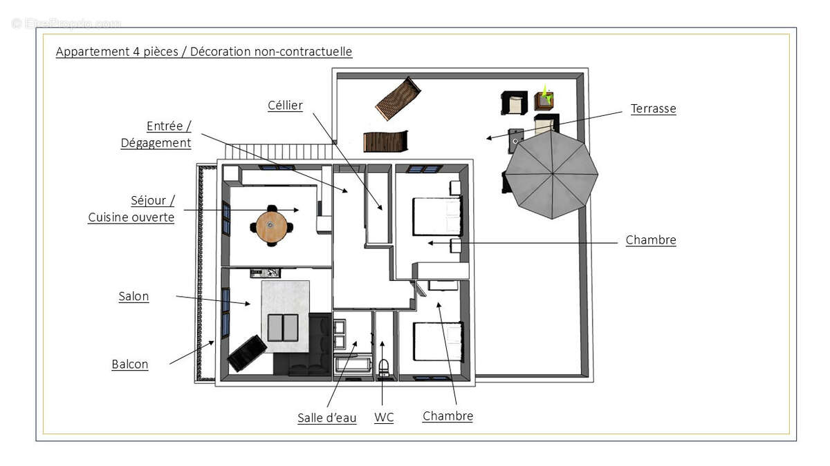 Appartement à LA GIETTAZ