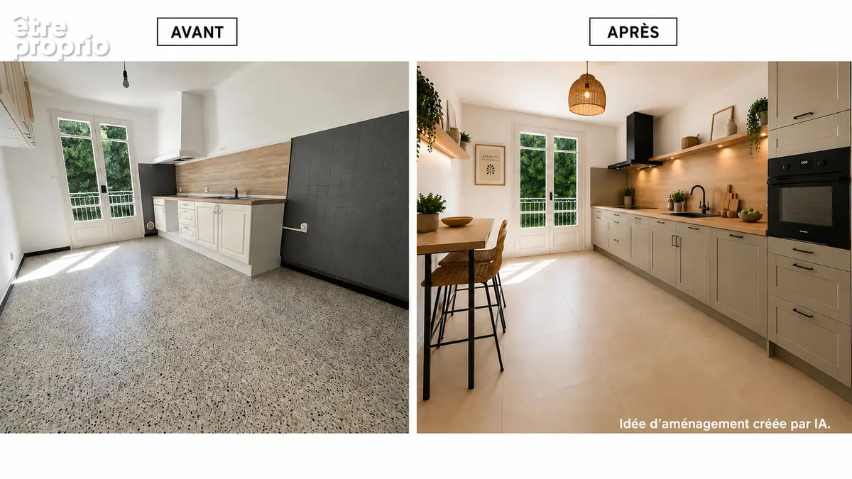 Maison  de plain pied à vendre SAINT DIDIER -PERNES LES FONTAINES de 130m² sur 1958 m² de terrain arboré. - photo 3