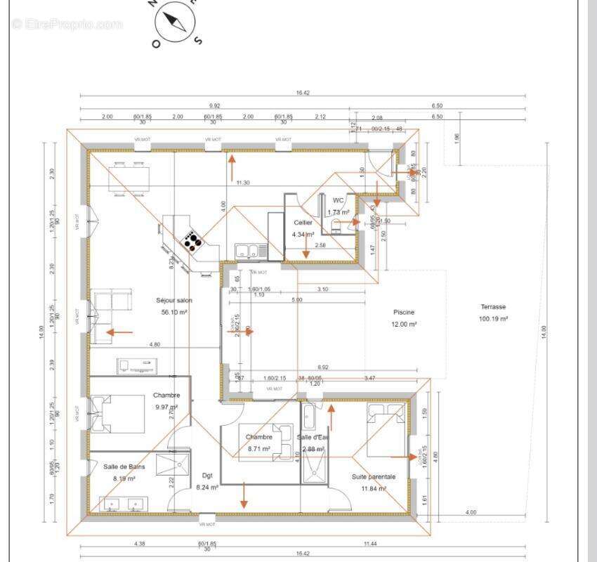 Maison à VALLON-PONT-D'ARC