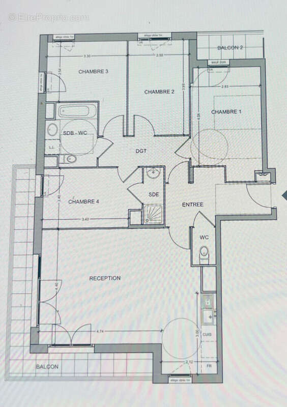 Appartement à SARTROUVILLE