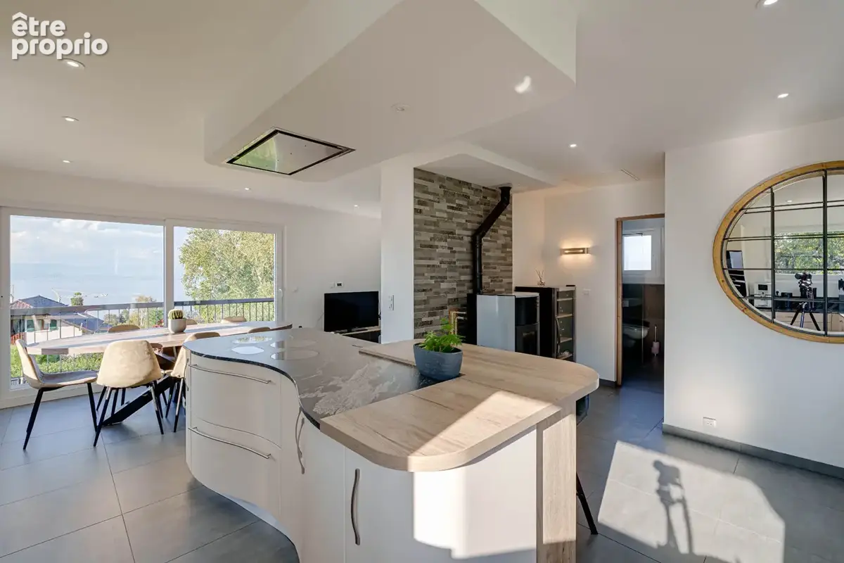Maison Publier 4 pièces de 105.54m²  avec vue lac dans un secteur calme et recherché - photo 3