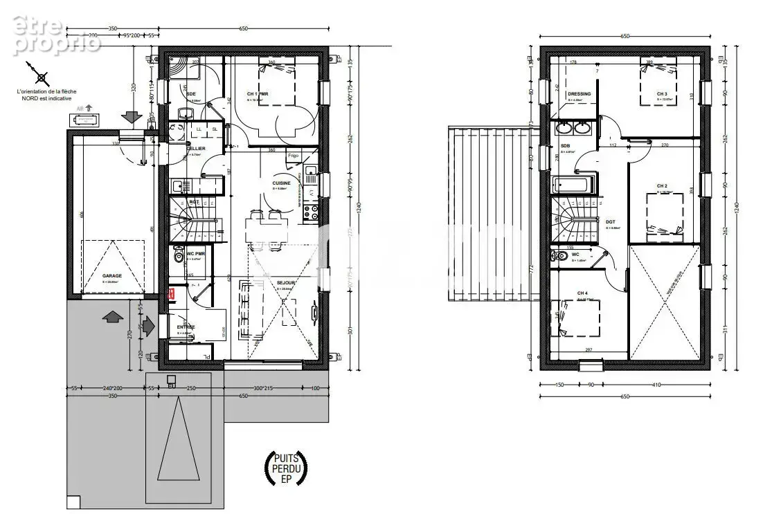 Maison NEUVE de 115m² , 4 chambres à BREVILLE SUR MER (50290) - photo 7